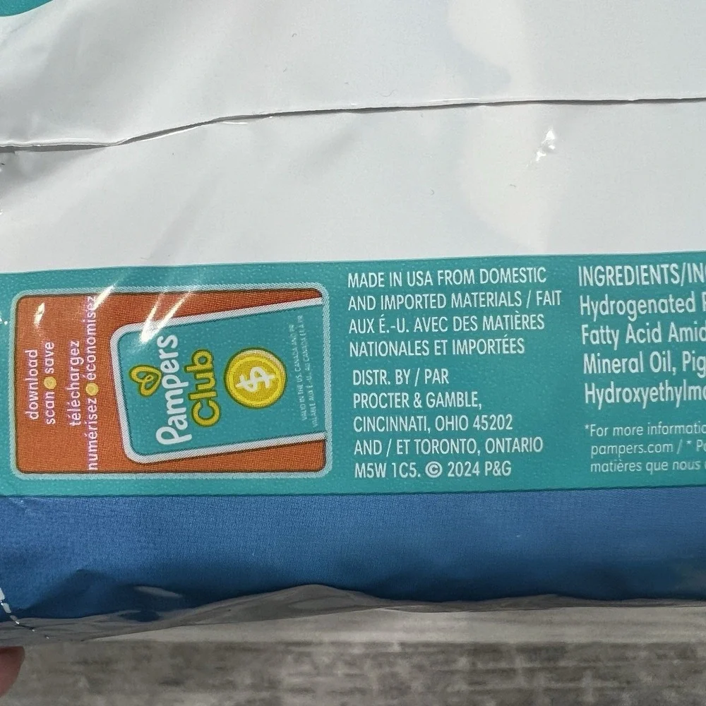 Lot of 3 - Pampers Splashers Swim Diapers Size 5+, 17 Count, Size‎ (Large) NEW